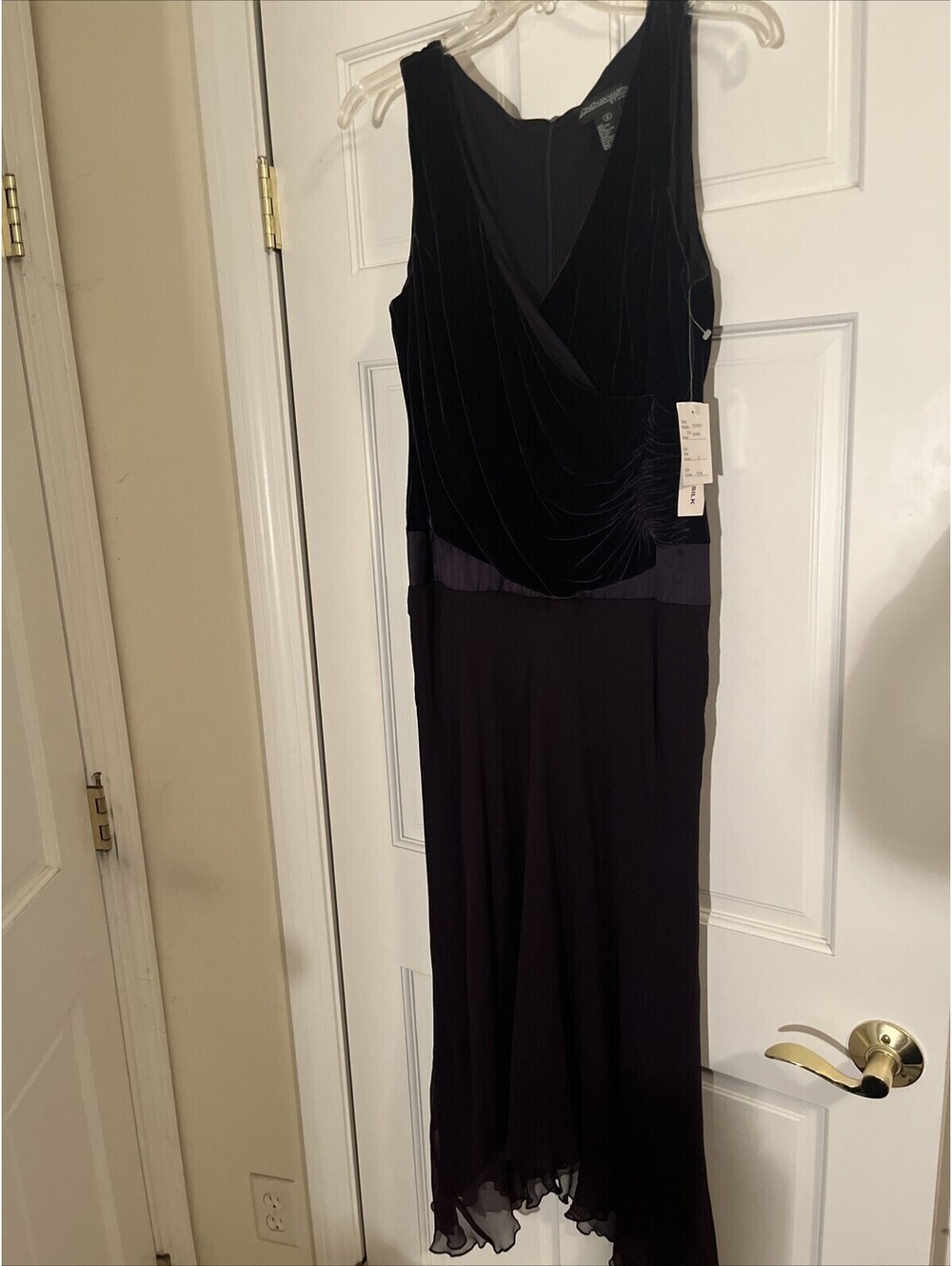 Jonathan Martin Purple Tiered Dress Womens size 8/Small